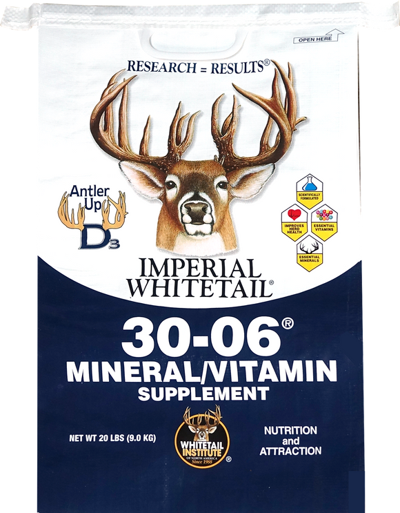 Imperial Whitetail 30-06 Mineral/Vitamin Supplement 20 lb (20 lb)