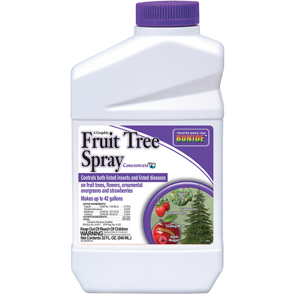 BONIDE FRUIT TREE SPRAY CONCENTRATE 1 QT (2.417 lbs)