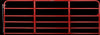Tarter The American Gate 6-bar Economy Tube Gate 20' Red