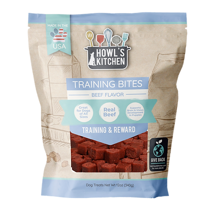 Howl's Kitchen Beef Training Dog Treats