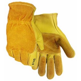 Fencing Work Gloves, Premium Cowhide Leather, Men's M