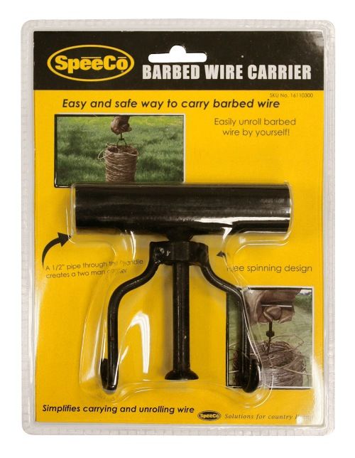 SpeeCo Barbed Wire Carrier (Black)