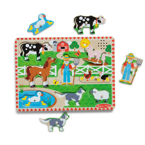 Melissa & Doug Old MacDonald's Farm Song Puzzle