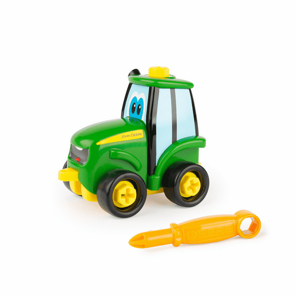 John Deere Build-a-Buddy - Johnny Tractor and Screwdriver (Build-a-Buddy line feature interchangeable parts)