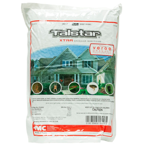 FMC Corporation Talstar Xtra Granular Insecticide With Verge 25 Lbs Fmc (25 lbs.)