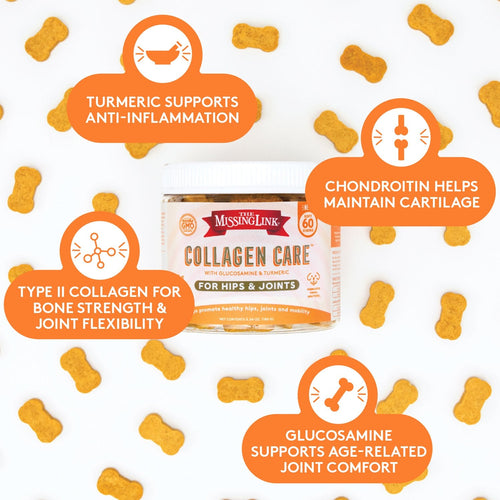 The Missing Link® Collagen Care™ Hips & Joints Soft Chews (60 Soft Chews)