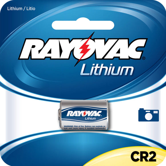Rayovac RLCR21 CR2 Lithium CR2 3V Lithium Stick 1