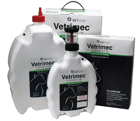 Vetrimec Ivermectin Pour On Endectocide (5 mg)