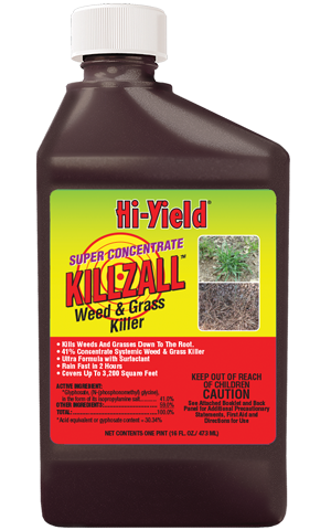 Hi-Yield SUPER CONCENTRATE KILLZALL WEED & GRASS KILLER (16 oz)