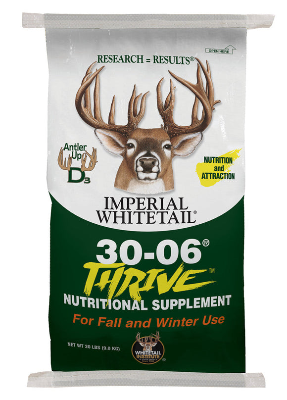 Whitetail Institute 30-06 Thrive Rut Supplement  20 Lbs (20 Lbs)