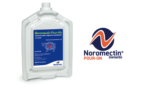 Noromectin® Pour-On (ivermectin topical solution) for Cattle