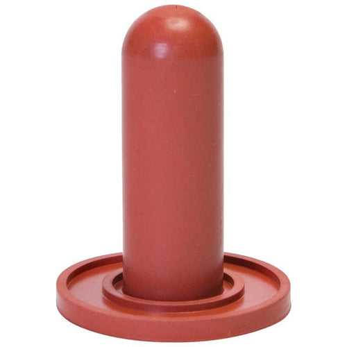 LITTLE GIANT SCREW ON CALF NIPPLE ONLY (1X3 IN, RED)