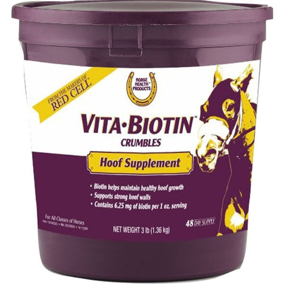 HORSE HEALTH VITA BIOTIN CRUMBLES (3 LB)